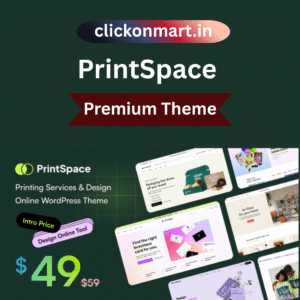 PrintSpace Pro – Printing Services & Online Design WooCommerce WordPress Theme