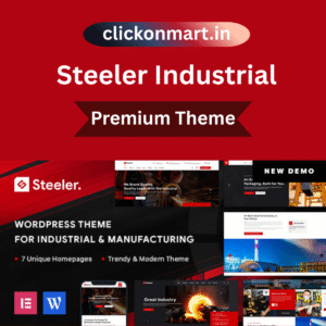 Steeler – Industrial, Factory & Manufacturing Business WordPress Premium Theme