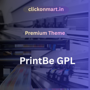Premium PrintBee WordPress GPL Theme — High-Conversion Print-On-Demand Store Theme