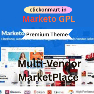 High-Performance Premium Marketo WordPress GPL Theme — Multi-Vendor Marketplace Power Theme